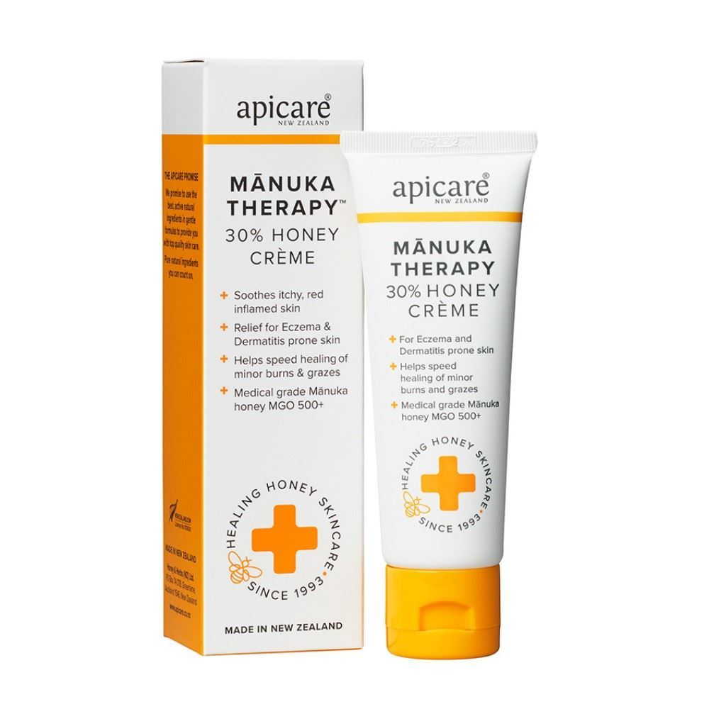 Apicare Manuka Therapy 30% Honey Creme 50g