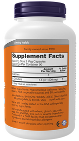 Now L-Citrulline 750 mg Veg Capsules 90