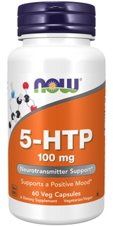 Now 5-HTP 100 mg Veg Capsules 60