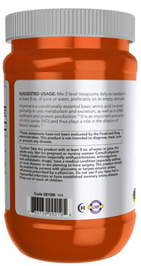 Now L-Arginine Powder 454 g