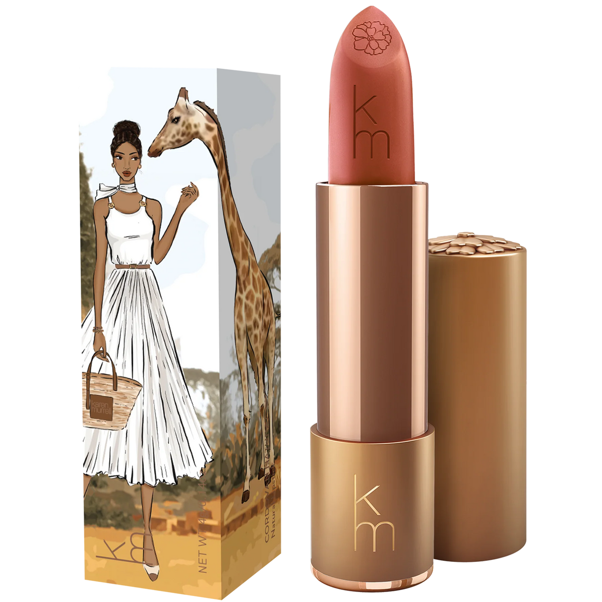 Karen Murrell Lipstick - Cordovan Natural 02