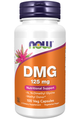 Now DMG 125 mg Veg Capsules 100
