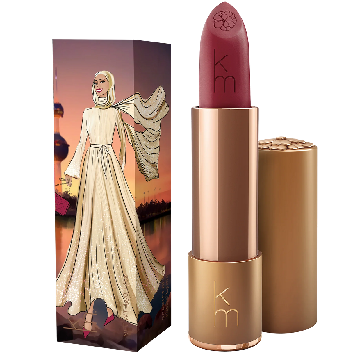 Karen Murrell Lipstick - Scarlet Blaze 11