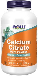Now Calcium Citrate, Pure 227 g Powder