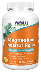 Now Magnesium Inositol Relax Powder 454 g