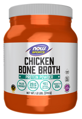 Now Chicken Bone Broth Powder 544 gm