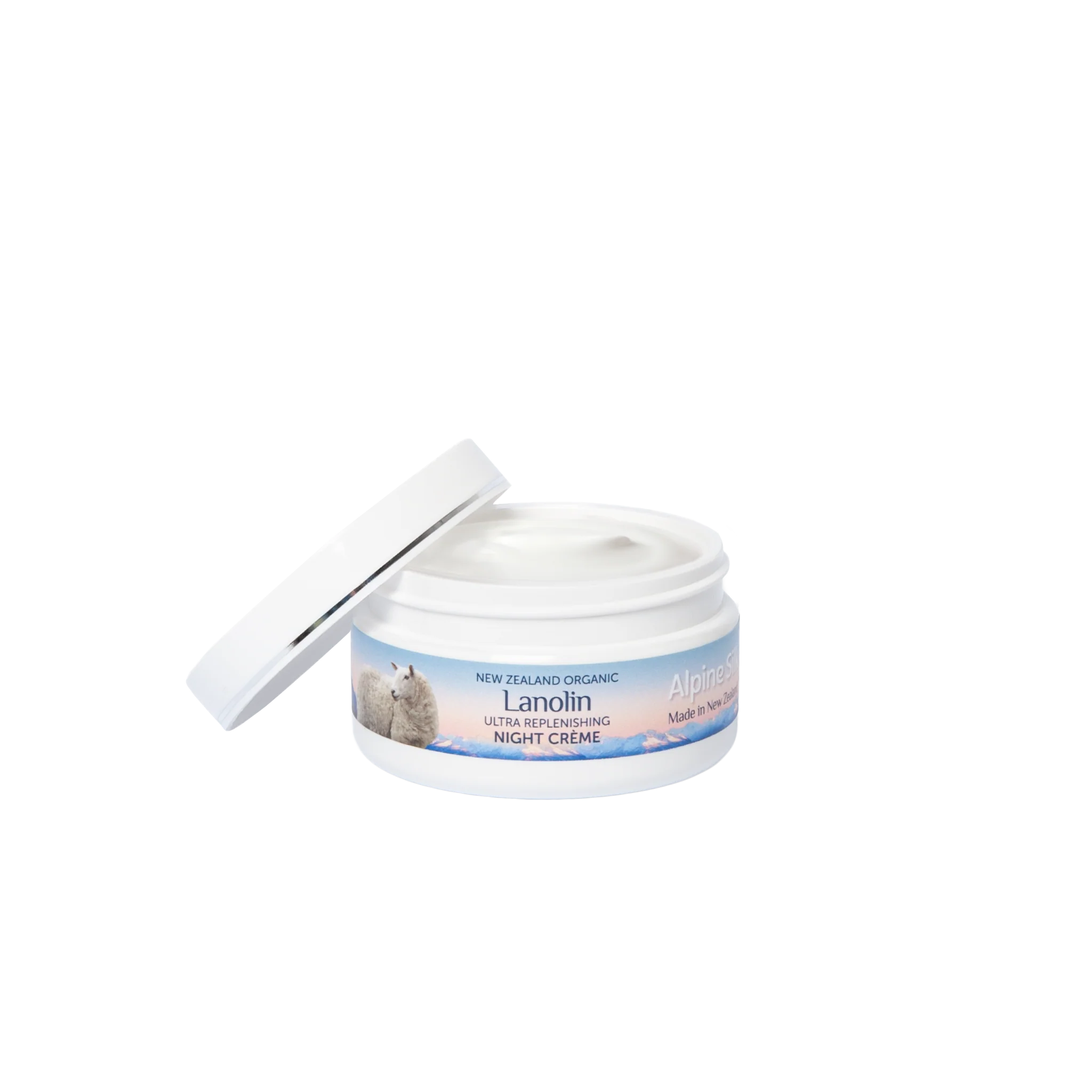 Alpine Silk Organic Lanolin Night Creme 100g
