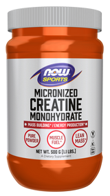 Now Creatine Monohydrate Micronized Powder 500 gm