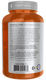 Now MCT Oil 1000 mg Softgels 150
