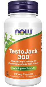 Now TestoJack 300 mg Veg Capsules 60