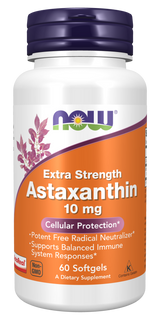 Now Astaxanthin 10 mg Softgels 60