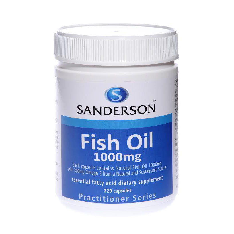 Sanderson Fish Oil 1000mg