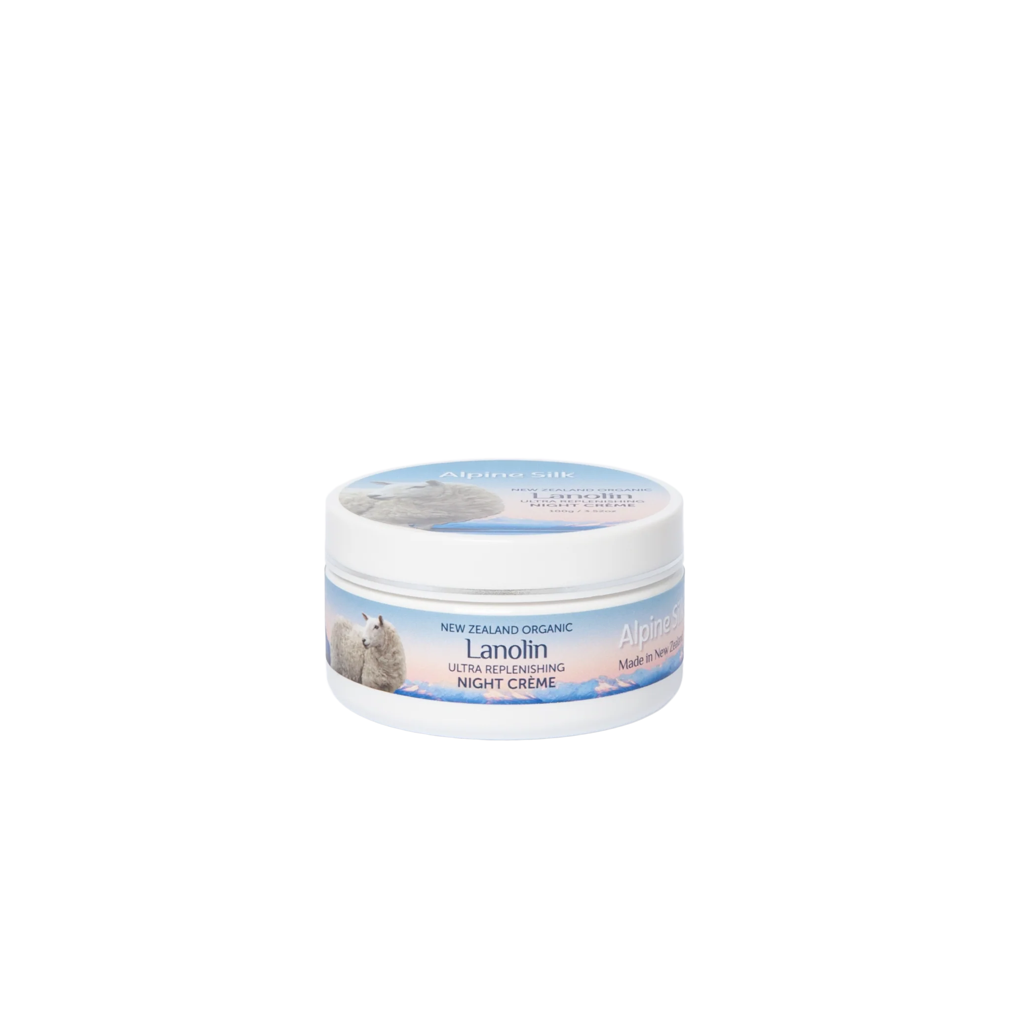 Alpine Silk Organic Lanolin Night Creme 100g