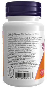 Now Lycopene 10 mg Softgels 60