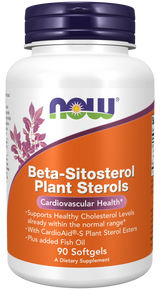Now Beta-Sitosterol Plant Sterol Softgels 90