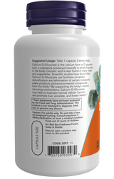 Now Calcium D-Glucarate 500 mg Veg Capsules 90