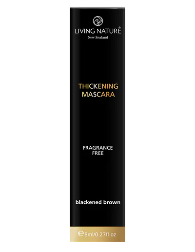 Living Nature Mascara-Thickening Black Brown 8ml