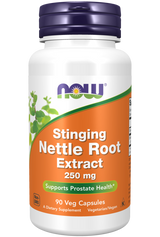 Now Stinging Nettle Root Extract 250 mg Veg Capsules 90