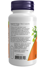 Now Stinging Nettle Root Extract 250 mg Veg Capsules 90