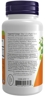 Now Peppermint Gels Softgels 90