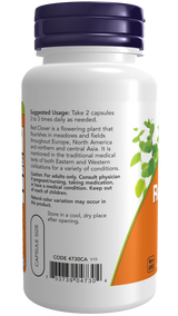 Now Red Clover 375 mg Veg Capsules 100
