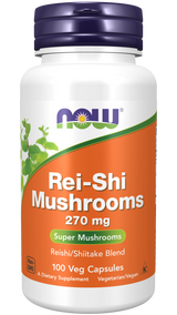 Now Rei-Shi Mushrooms 270 mg Veg Capsules 100