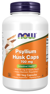 Now Psyllium Husk 700 mg Veg Capsules 180