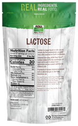 Now Lactose Powder 454 g