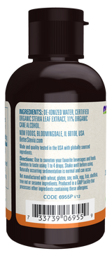Now BetterStevia Liquid Sweeteners 59 ml