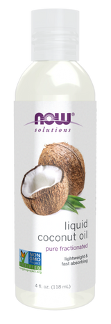 Now Coconut Oil Liquid Fractionated 118 ml