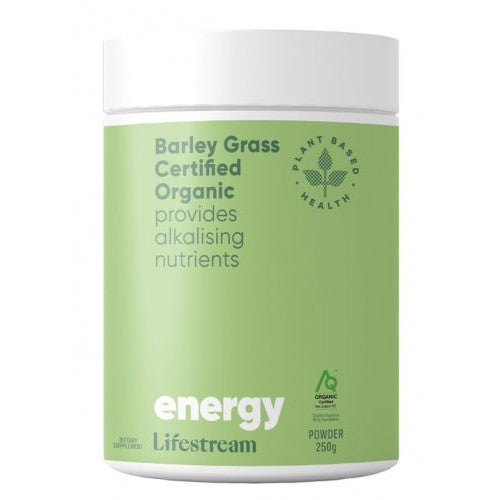 Lifestream Barley Grass Certified Organic Powder 250g