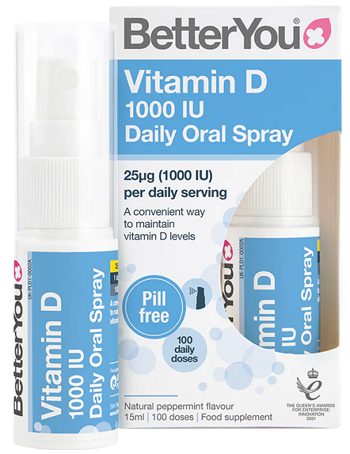 Better You Vitamin D Oral Spray 1000iu