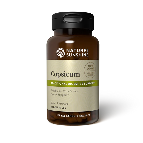 Natures Sunshine Capsicum Capsules (100)