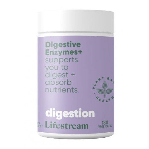 Lifestream Digestive Enzymes + Capsules 180