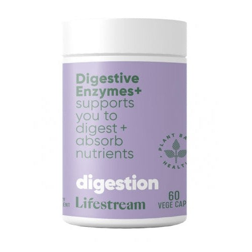 Lifestream Digestive Enzymes + Capsules 60