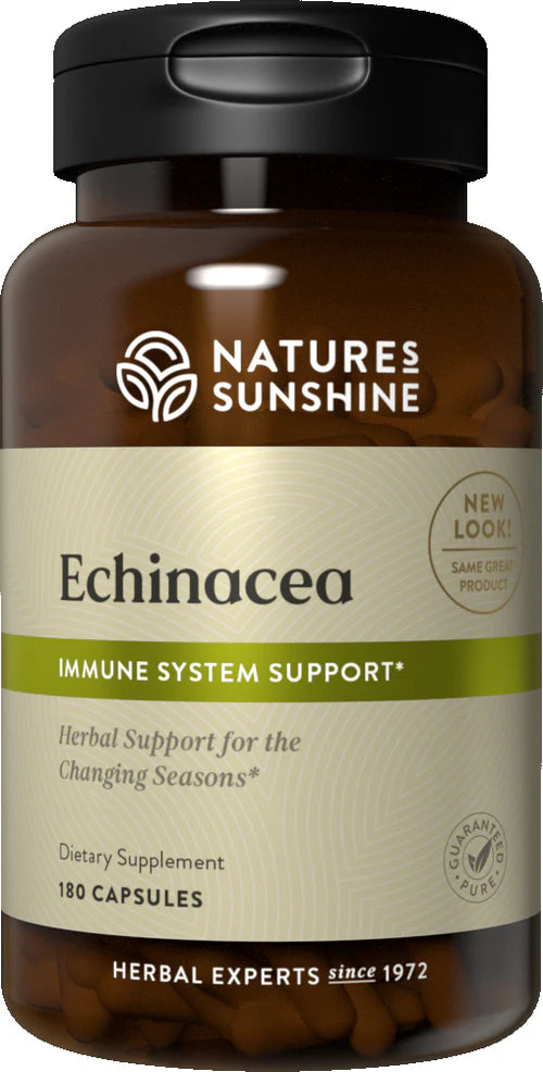 Natures Sunshine Echinacea Capsules 180