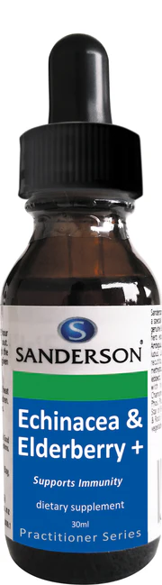 Sanderson Echinacea & Elderberry + Drops 30 ml