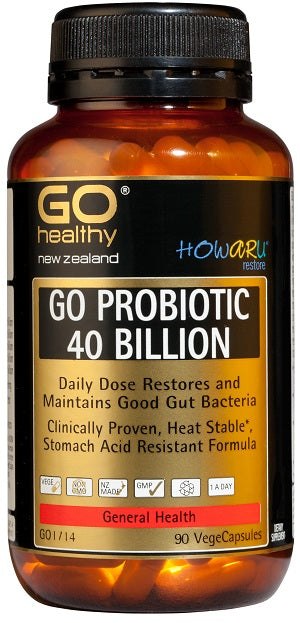 Go Healthy Go Probiotic 40 Billion Capsules 90