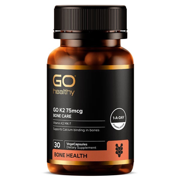 Go Healthy Go K2  Bone Care VegeCaps 30