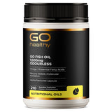 Go Healthy Go Fish Oil 1500mg Odourless Softgels 210