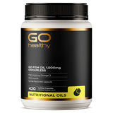 Go Healthy Go Fish Oil 1,500mg Odourless Capsules 420