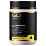 Go Healthy Go Flaxseed Oil 1,500mg Capsules 210
