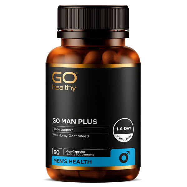 Go Healthy Go Man Plus VegeCapsules 60