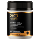 Go Healthy Vita-C 500Mg B/Currant 100 Chew