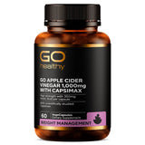 Go Healthy Go Apple Cider Vinegar 1000mg with Capsi-Slim 60 capsules