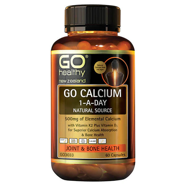 Go healthy Go  Calcium 1-a-Day Capsules 60