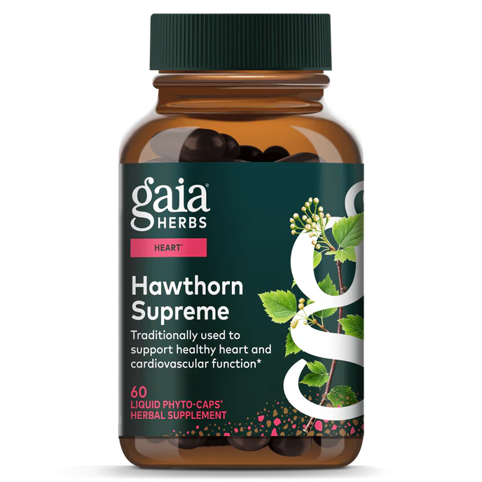 Gaia Herbs Hawthorne Supreme Liquid Phyto-Caps 60