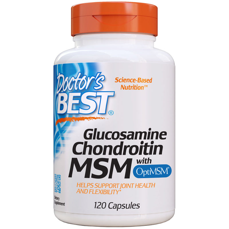 Doctor's Best Glucosamine Chondroitin MSM with Optislim Capsules 120