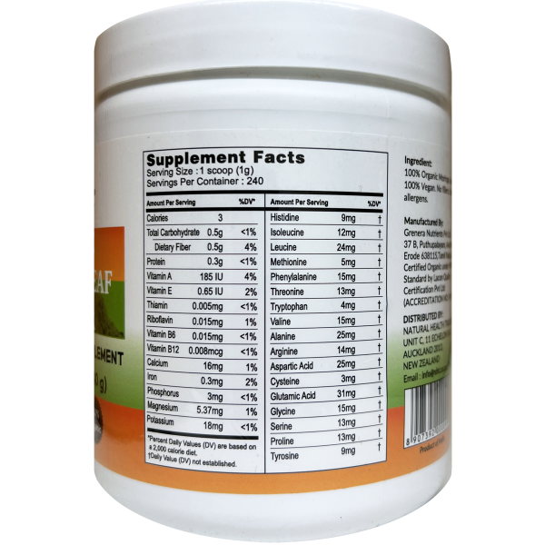 Moringa Leaf Powder 240g