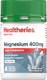Healtheries Magnesium 400mg Capsules